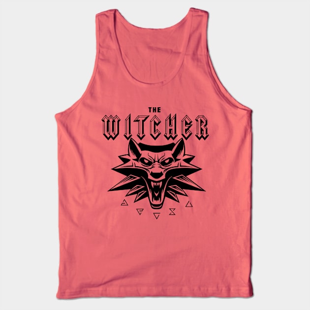 The Witcher - Rock style Tank Top by Rackham